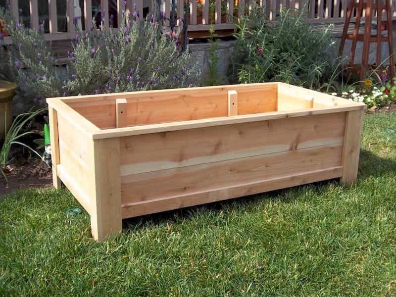 $23 DIY Planter Box - YouTube