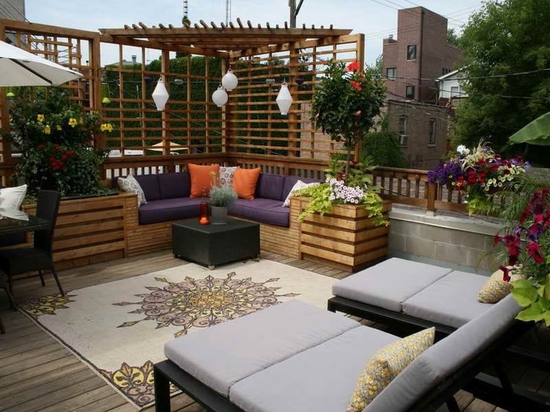 14 Rooftop Garden Designs ideas - rooftop garden, terrace design, rooftop
