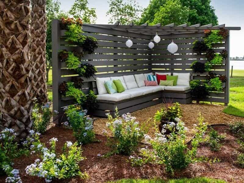 17 Garden wind protection ideas - garden, wind break, windbreak