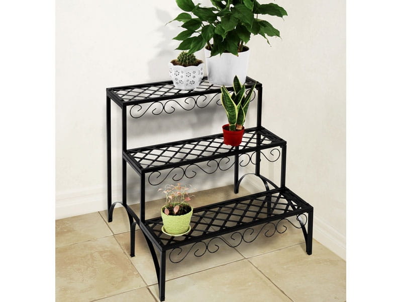 20 Thrifty DIY Plant Stands - Indoor and Outdoor Ideas - Frugal Mom Eh!