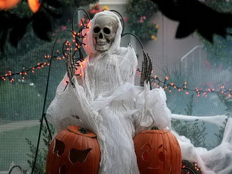 30+ Fabulously Spooky Outdoor Halloween Decorating Ideas