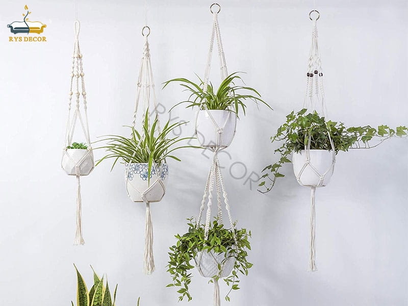 30 Inch Leather Plant Hanger Hanging Planter Flower Pot Holder Home Decor  For Indoor Plants Cactus Succulent-Hanging Baskets- - AliExpress