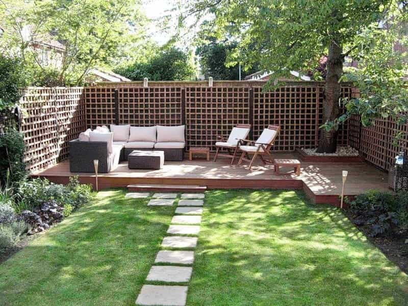 53 Long Narrow Skinny Gardens ideas in 2021 - garden design, backyard  landscaping, small garden design