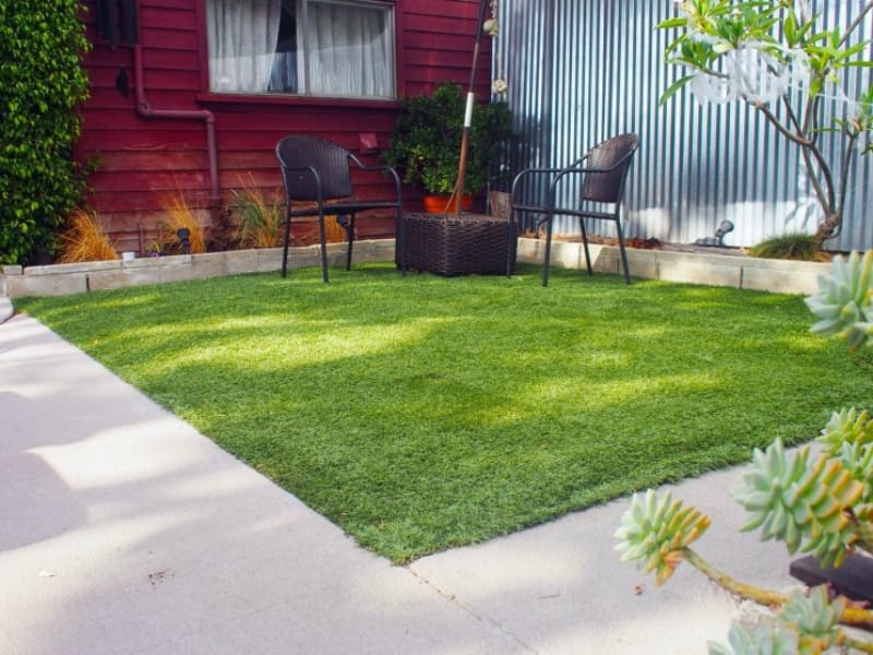 Buy Conscience Trading Artificial Grass 5' x 8' (40 Square Feet) Realistic  Fake Grass Artificial Turf Lawn Synthetic Deluxe Thick Lawn Pet Turf Garden  Backyard Patio Balcony - Customized Sizes Online in