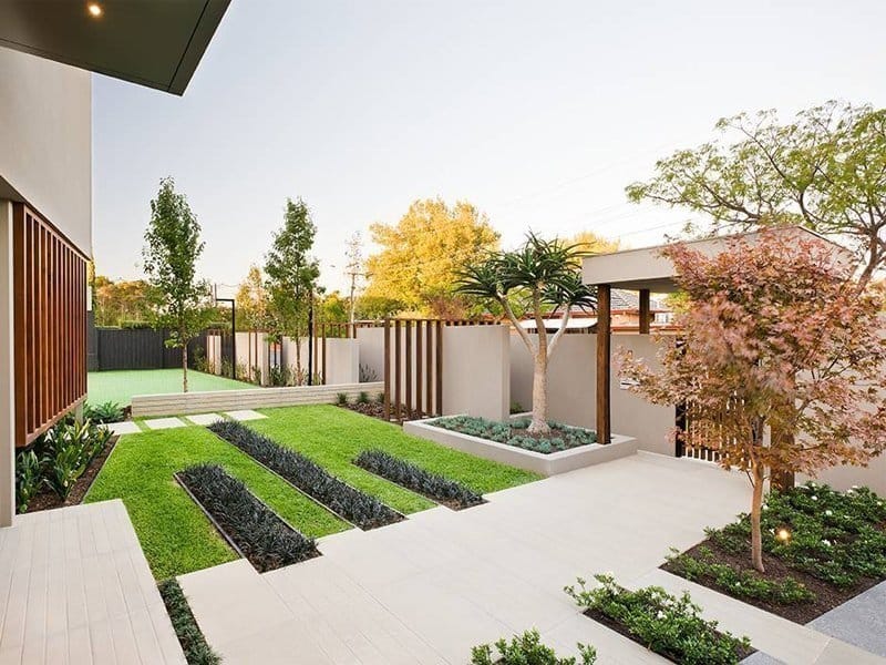 Contemporary Garden Ideas - Landcape Design Picture Gallery - YouTube