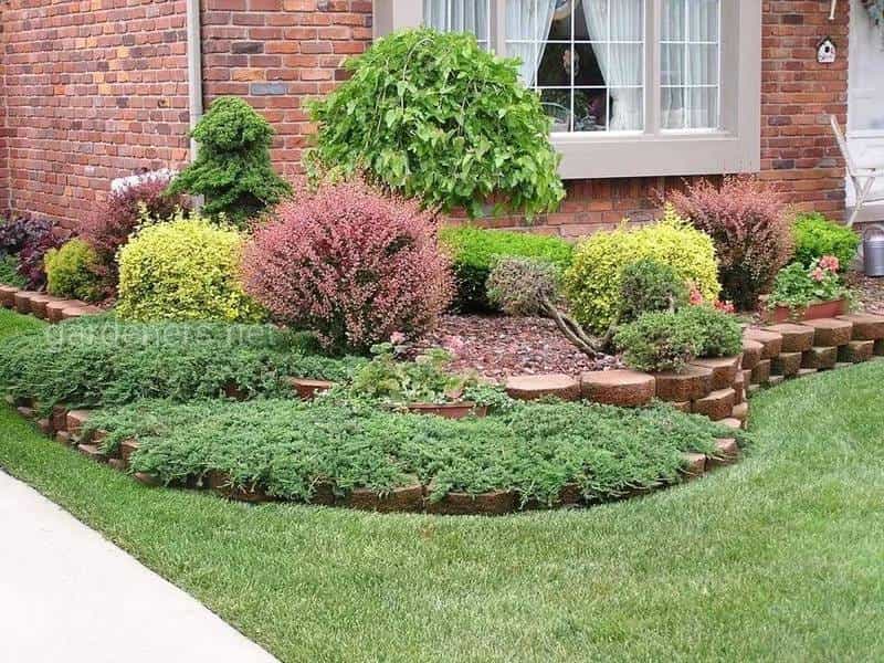 Cute Landscape No Grass Front Yard Small Backyard Ideas Small Backyard  Small Bac… - Front garden design, Front yard landscaping simple, Small front  yard landscaping