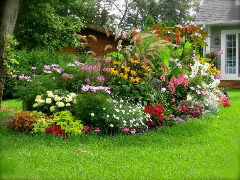 Garden Landscape - How to Design a Garden - YouTube