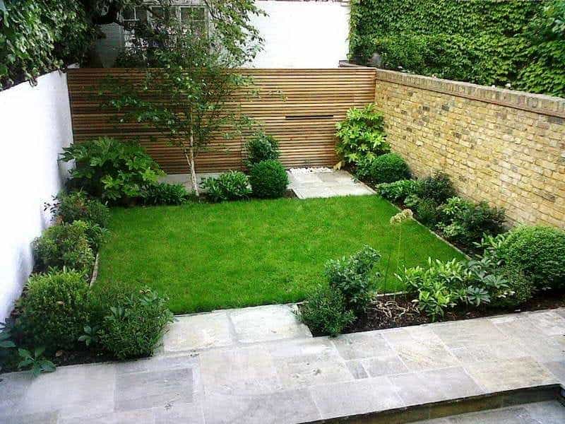 Garden , Indoor Concept for Beautiful Small Garden in Minimalist House :  Simple Minimalist In… - Garden design plans, Small backyard gardens,  Backyard garden design