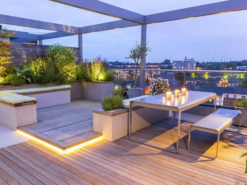 Roof Garden Design - How To Build A Rooftop Garden