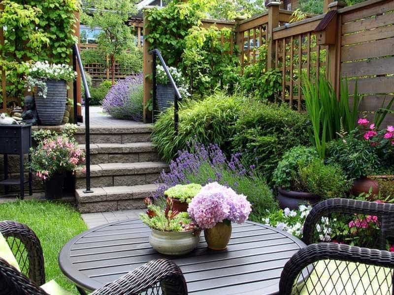 Shady Garden Corner Ideas Amazing - Landscape Garden