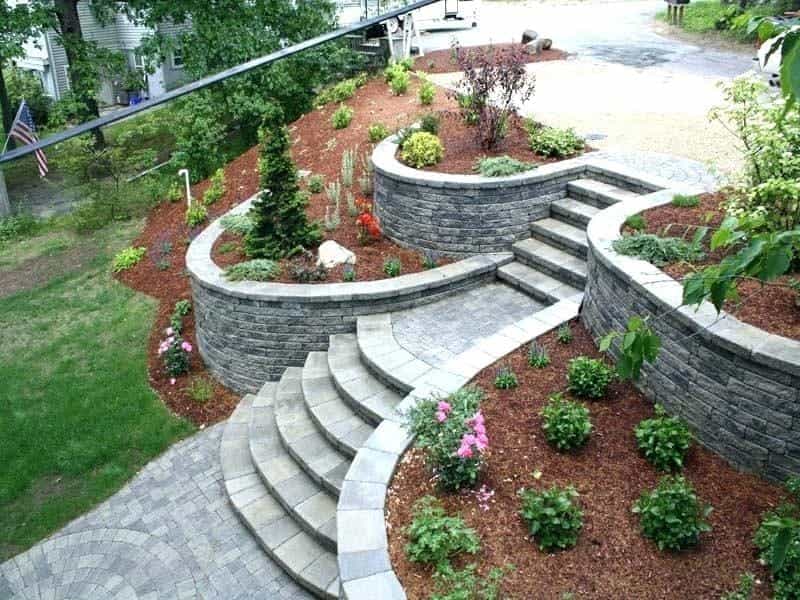 Sloping Garden Ideas - 5 Things To Consider: Terraces, Levelling