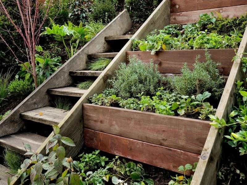 Sloping garden ideas; design solutions to make the most of sloped gardens