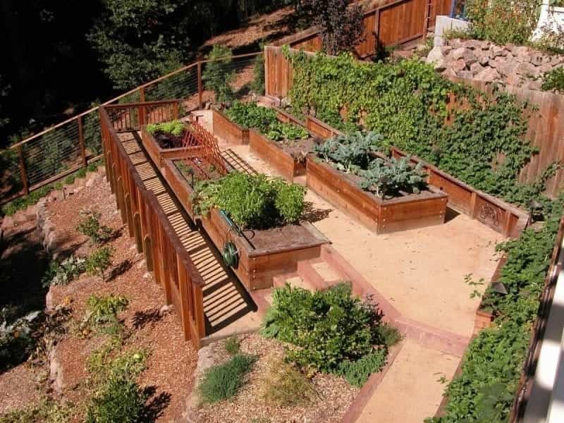 Sloping gardens: design ideas and landscaping tips - Real Homes