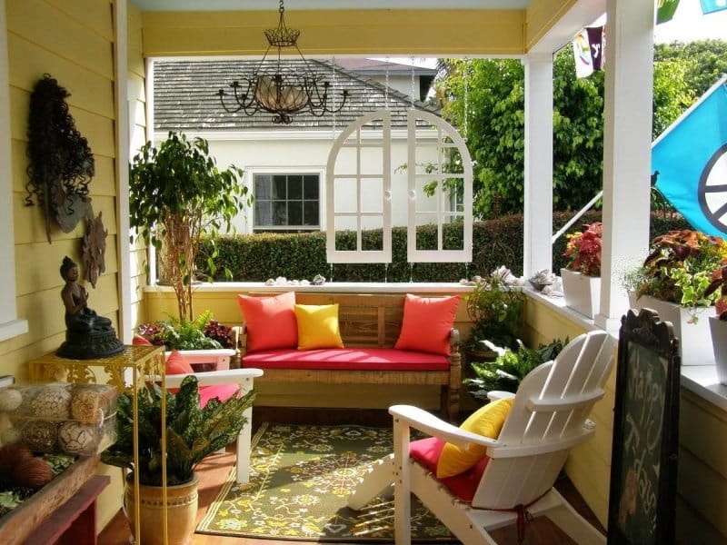 front porch makeover ideas - front door flower  plant decor ideas - diy -  amazing craft ideas - YouTube
