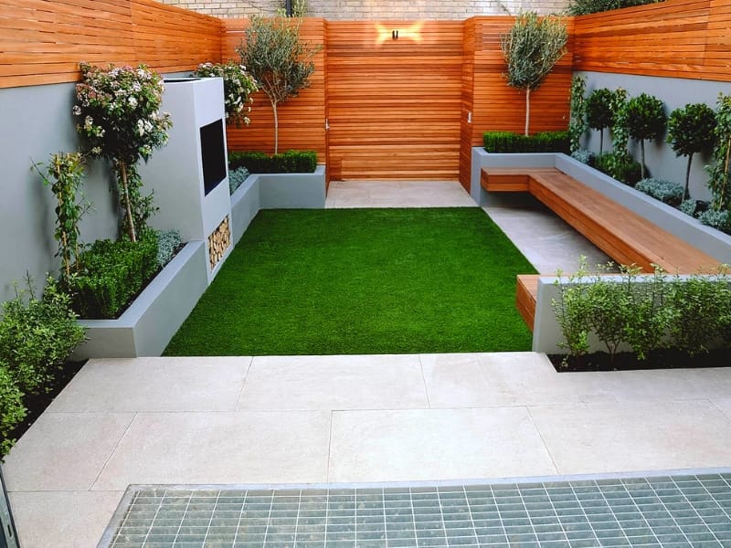 long-thin-garden-designs - Garden Club London