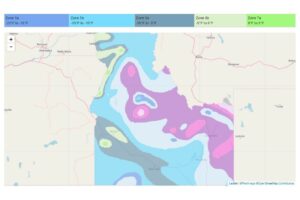 Idaho Interactive USDA Plant Hardiness Zone Map