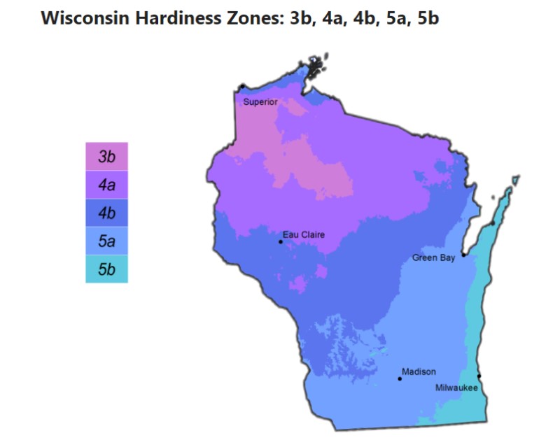 Planting Zones Wisconsin - Hardiness, Gardening